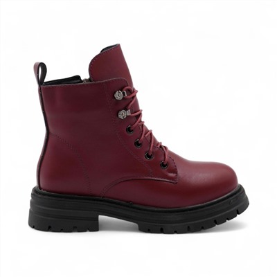 Ботинки G16-7J бордовые п/п