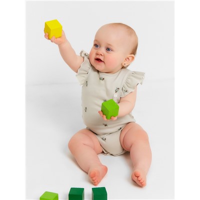 Боди с крылышками «Крошка Я» Olives, рост 80-86, молочное