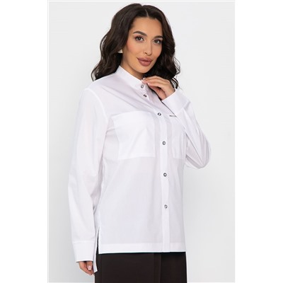 Рубашка хлопковая Асгарда (белая) Б14567-31М