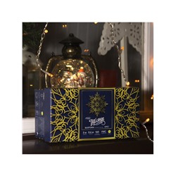 Гирлянда «Бахрома» 3×0.6 м, IP44, УМС, прозрачная нить, 160 LED, свечение жёлтое, 220 В