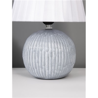 Настольная лампа «Крейс» E27 40 Вт серо-голубой 22×22×32 см RISALUX