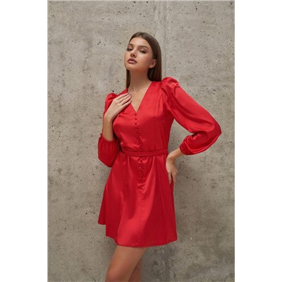 Платье атласное "Валерия"