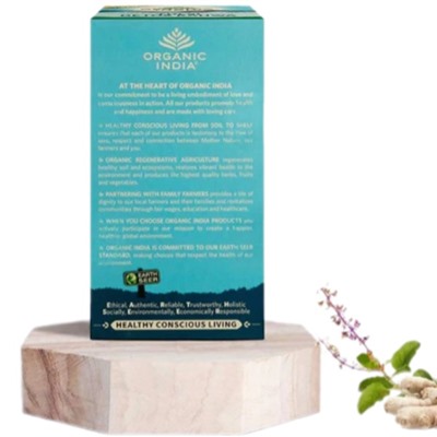 Organic India Tulsi Detox Kahwa Tea / Органик Индия чай Тулси Детокс Кахва 25 Чайные пакетики