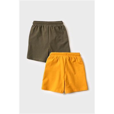 Шорты детские трикотажные для мальчиков, 2 шт в комплекте PLAYTODAY, 1243860