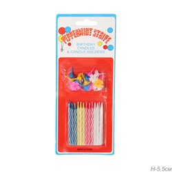 Свечи С днем рождения 24 штуки / L-576 /уп 24/576/