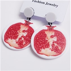 Серьги "Гранат", МЕГА ХИТ 2021, СД6, арт.506.054