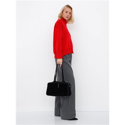 Сумка 8586F black Polina&Eiterou