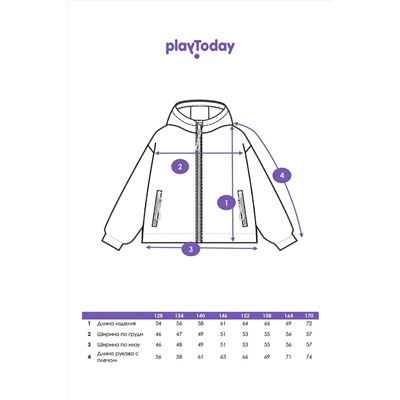 Куртка PLAYTODAY, 1088955