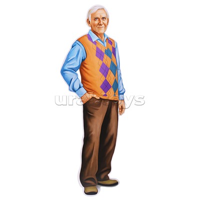 Комплект для оформления интерьера "Семья" 6 фигурных плакатов