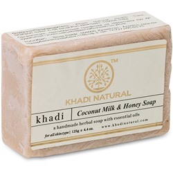Khadi Natural Мыло "С кокосовым молоком и медом" 125 г