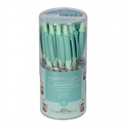 Ручка автоматическая шариковая 0.5мм "HappyClick.Кофемания. Шоколадный коктейль" синяя 20-0241/53 Bruno Visconti