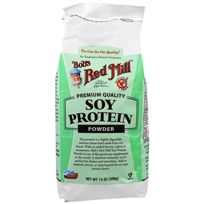 Bob's Red Mill, Порошок соевого белка, 396 г (14 унций)