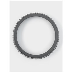 Форма для выпечки Доляна «Жаклин», d=24 см, разъёмная, антипригарное покрытие, чёрная