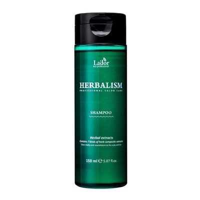 Lador Слабокислотный травяной шампунь с аминокислотами 150 мл Herbalism Shampoo