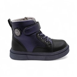 Ботинки PV234-2-2 черно синие