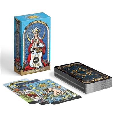 Таро «Golden classics» золотые, 78 карт (6×11 см), 16+