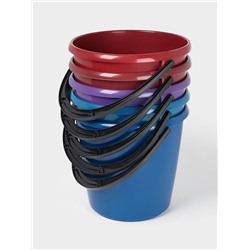 Ведро хозяйственное, 12 л, d=31 см, h=27 см, МИКС