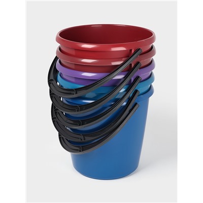 Ведро хозяйственное, 12 л, d=31 см, h=27 см, МИКС