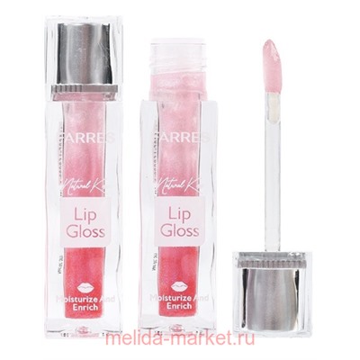 Farres Блеск для губ Жидкое стекло тон 03 розовое сияние 5 мл 7213