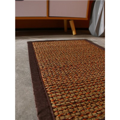 Коврик плетёный из сиграса, 60×40×0.7 см