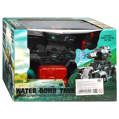 Машина "Водяной бум" р/у, 27 MHz, в коробке