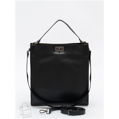 Сумка женская кожаная 7735VG black Vitelli Grassi