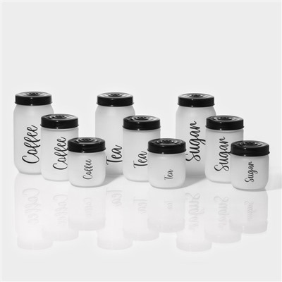 Банка для сыпучих продуктов Herevin Sugar, 1 л, стекло