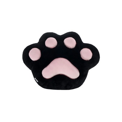 Мягкая игрушка - подушка «Лапка», чёрная, 30 см