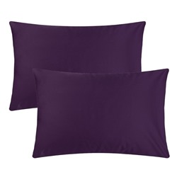 Комплект наволочек «Этель», 50×70 см, 2 шт., фиолетовый, мако-сатин, хлопок 100%