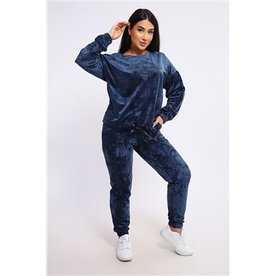 Костюм с брюками велюровый 635П НАТАЛИ, 1225347