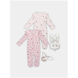 КОМБИНЕЗОН НАТЕЛЬНЫЙ ДЕТСКИЙ (2ШТ.) 14007-2
