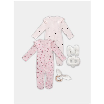 КОМБИНЕЗОН НАТЕЛЬНЫЙ ДЕТСКИЙ (2ШТ.) 14007-2