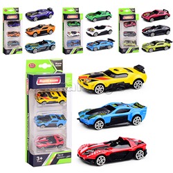 Набор машин "Гонки в городе" в коробке