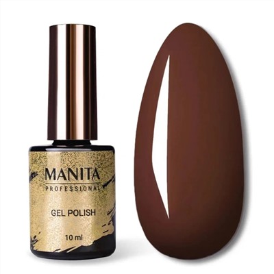 MANITA Гель-лак для ногтей / Classic №39, Dark chocolate, 10 мл 23715