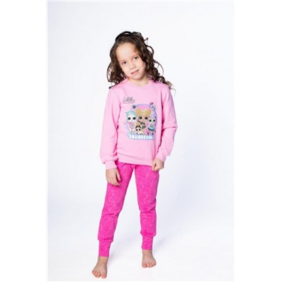 Свитшот 22710 детский LOL Surprise (Розовый)