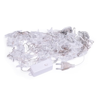 Электрогирлянда интерьерная "Звезды" теплый