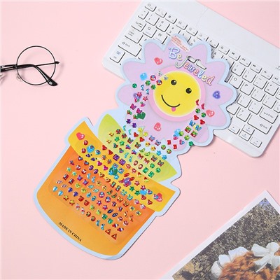 Детские сережки-наклейки большой набор (70-104 пары)