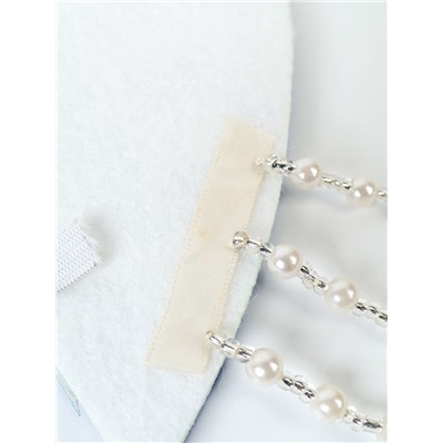 Карнавальный кокошник «Синие цветы» фетр с блёстками