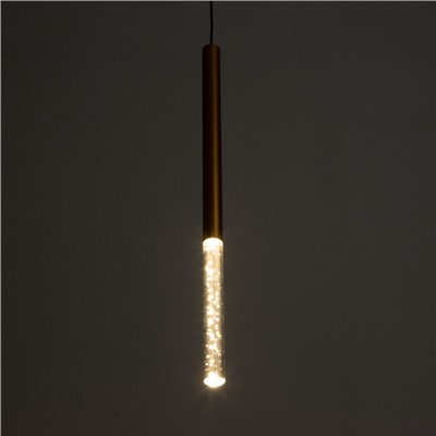 Светильник «Локус бабл» LED 5 Вт 4000К матовое золото 2×2×40-140 см