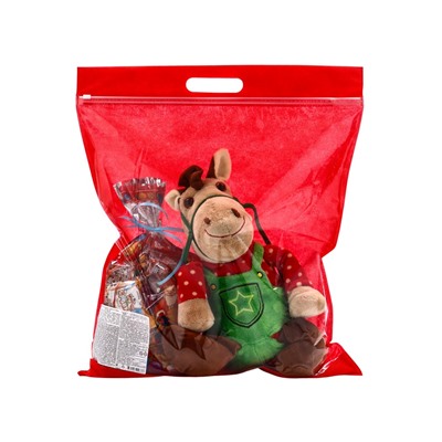 Сладкий новогодний подарок «Повторяшка», конфеты + игрушка, детский, 500 г