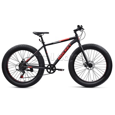 Велосипед 26" Rocket Fat 26, цвет черный, размер 18"