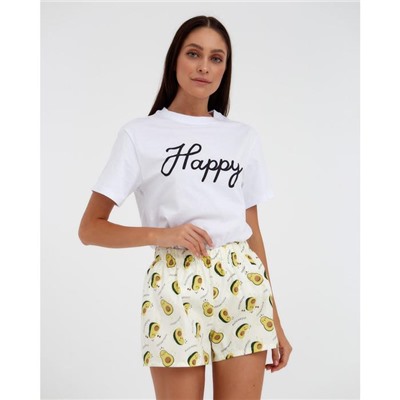 Шорты женские KAFTAN Avocado, размер 40-42, белые