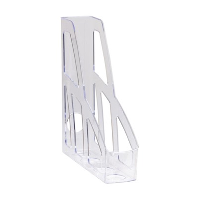 Лоток для бумаг вертикальный  75 мм Лидер прозрачный ЛТ130/ЛТВ-30454 Стамм