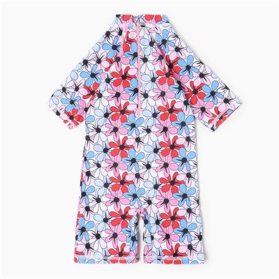 Купальник слитный детский MINAKU, рост 128-134 см