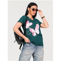 Футболка "Поликсена" (Изумрудный)