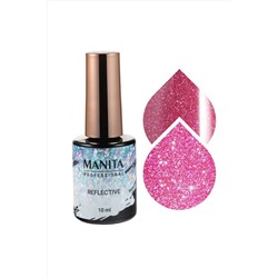 Manita Professional Гель-лак для ногтей светоотражающий / Reflective №19, 10 мл KRISTALLER, 1109850
