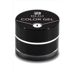 BHM Professional Гель-краска с липким слоем, черный, 5 мл KRISTALLER, 1130482