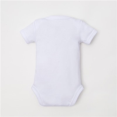 Боди детское «Крошка Я. Оленёнок», рост 62-68 см, белое