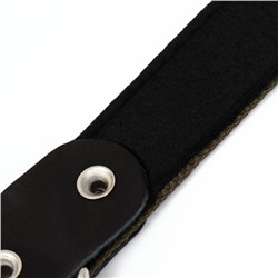 Ошейник брезентовый с подкладом, 72×3.5 см, ОШ 45-60 см, хаки