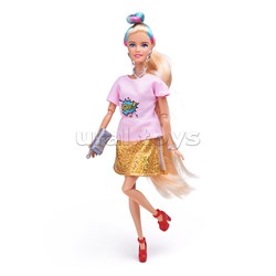 Кукла София 29 см. (руки и ноги сгиб, 2 комплекта одежды, акс.)